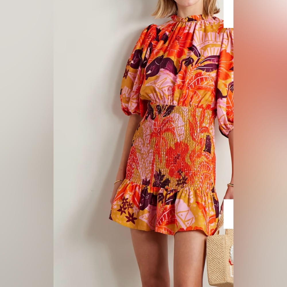 FARM Rio Colorful Midi Dress - Picture 2 of 6